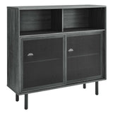 Polaris 47" Display Cabinet in Charcoal