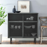 Polaris 47" Display Cabinet in Charcoal