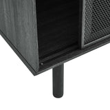 Polaris 47" Display Cabinet in Charcoal