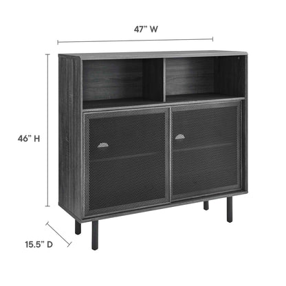 Kurtis 47" Display Cabinet by Furniture For America