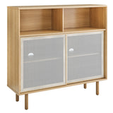 Polaris 47" Display Cabinet in Oak