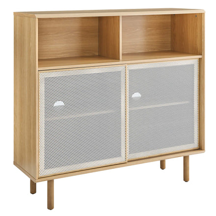 Kurtis 47" Display Cabinet in Oak