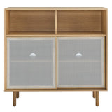 Polaris 47" Display Cabinet in Oak