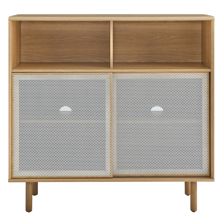 Kurtis 47" Display Cabinet in Oak