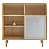 Polaris 47" Display Cabinet in Oak