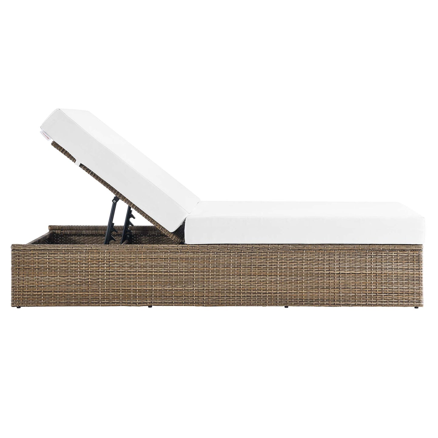 Convene Outdoor Patio Chaise Lounge Chair by Furniture for America