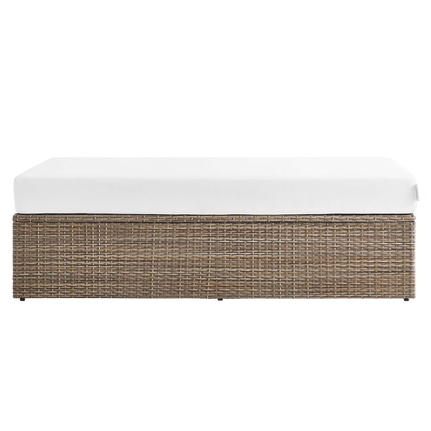 Convene Outdoor Patio Rectangle Ottoman by Furniture For America