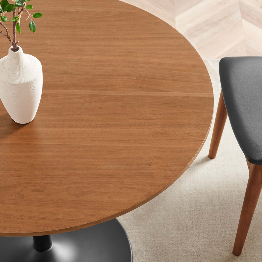 Elke 40" Dining Table in Black Walnut