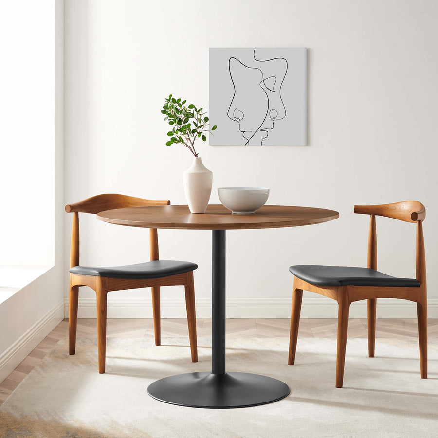 Elke 40" Dining Table in Black Walnut