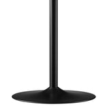 Elke 40" Dining Table in Black White
