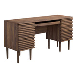 Vera Office Desk in Walnut