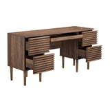 Vera Office Desk in Walnut