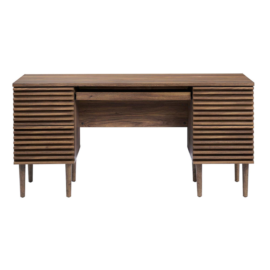 Vera Office Desk in Walnut