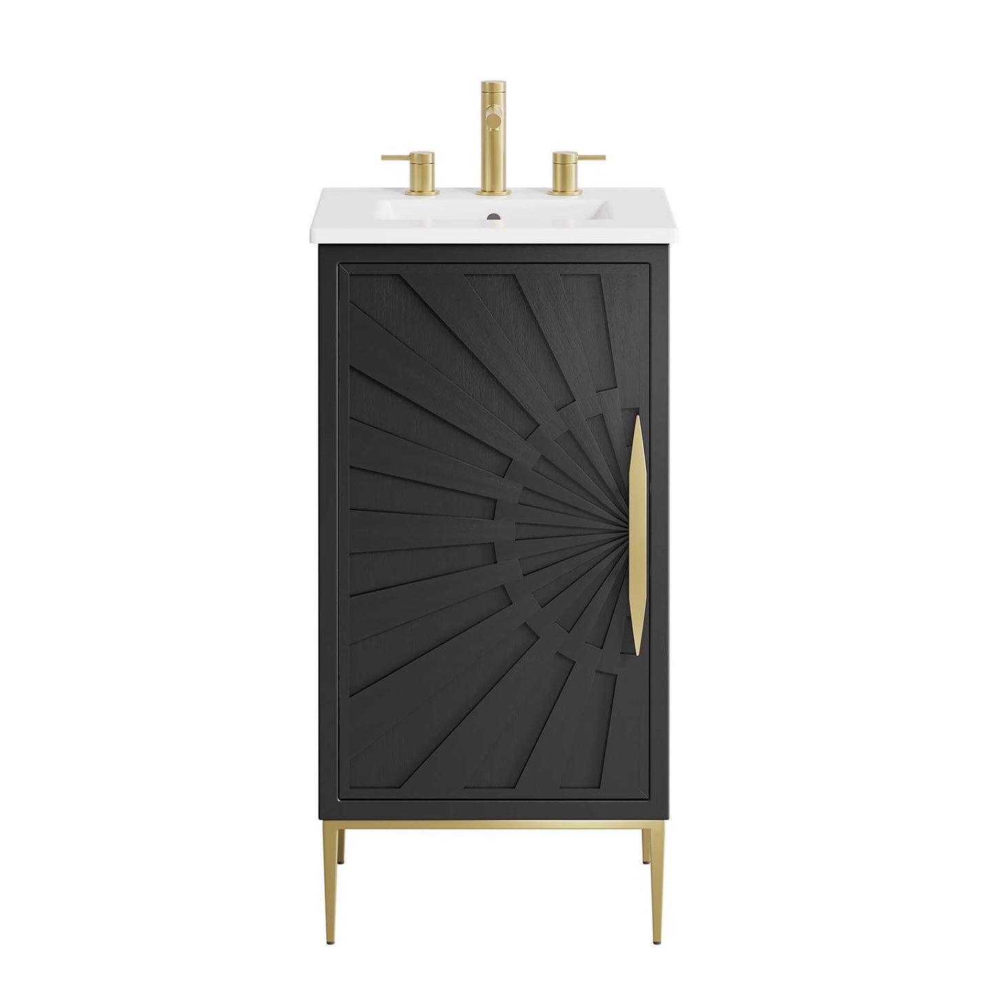 Awaken 18" Bathroom Vanity by Furniture For America