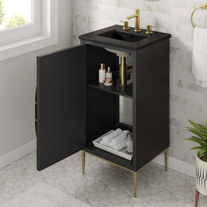 Awaken 18" Bathroom Vanity by Furniture For America