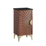 Ridge 18" Bathroom Vanity in Black Walnut