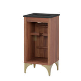 Ridge 18" Bathroom Vanity in Black Walnut
