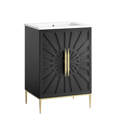 Awaken 24" Bathroom Vanity by Furniture For America