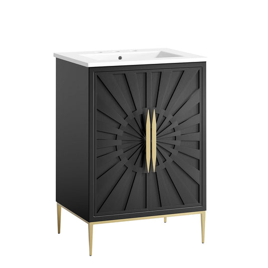 Awaken 24" Bathroom Vanity by Furniture For America
