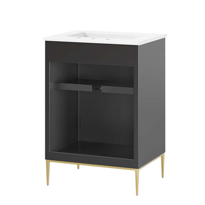 Awaken 24" Bathroom Vanity by Furniture For America
