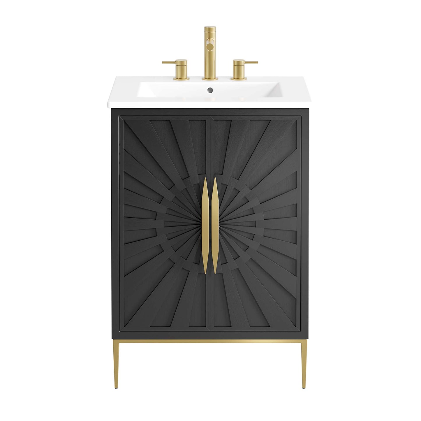 Awaken 24" Bathroom Vanity by Furniture For America