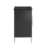 Briar 24" Bathroom Vanity in Black Black
