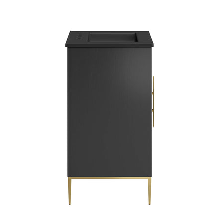 Awaken 24" Bathroom Vanity in Black Black