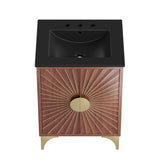 Ridge 24" Bathroom Vanity in Black Walnut