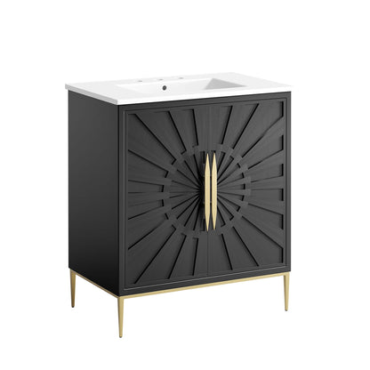 Awaken 30" Bathroom Vanity by Furniture For America