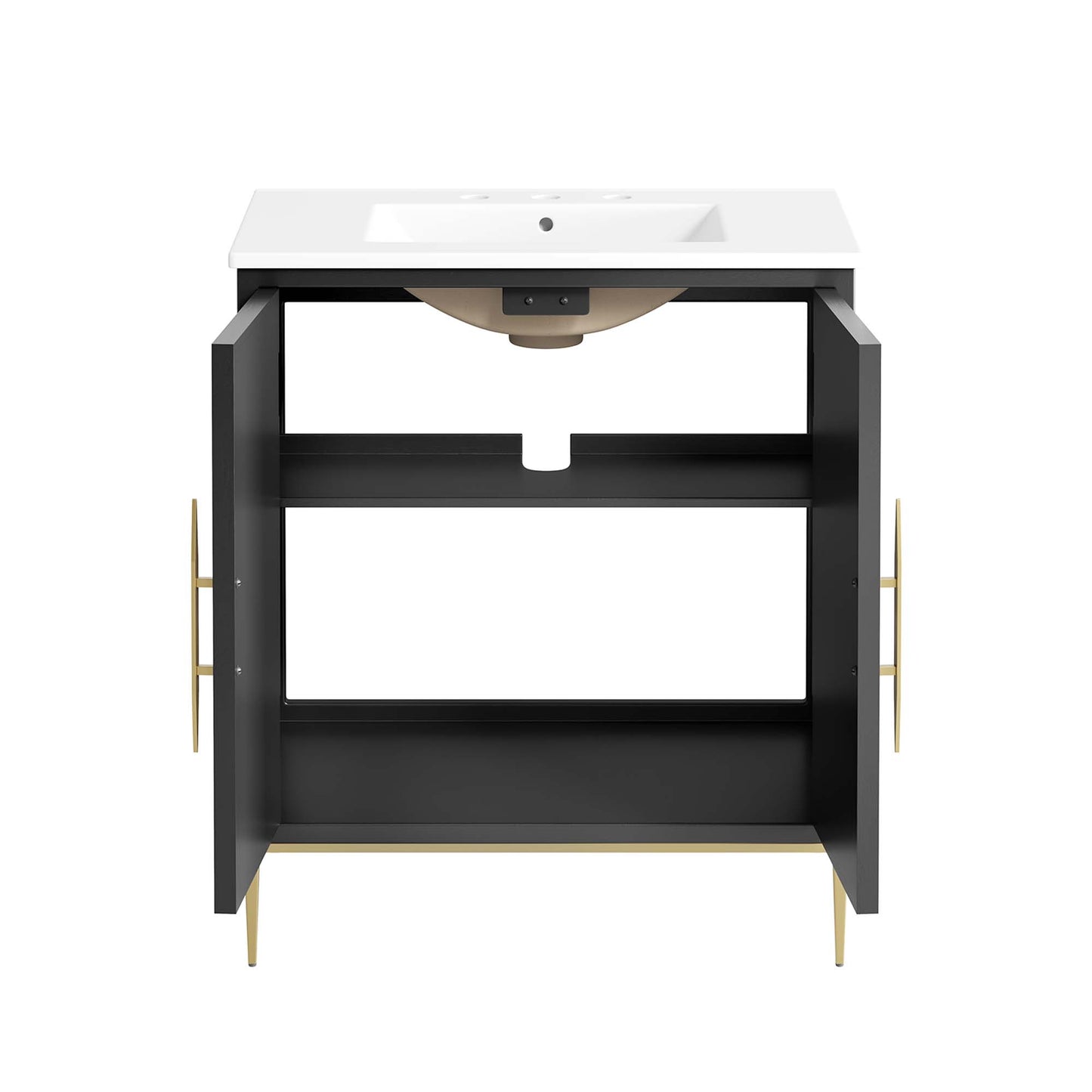 Awaken 30" Bathroom Vanity by Furniture For America