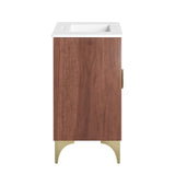 Ridge 30" Bathroom Vanity in White Walnut