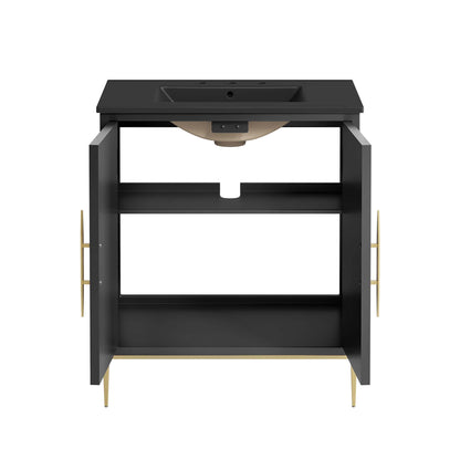 Awaken 30" Bathroom Vanity by Furniture For America