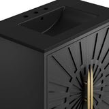 Briar 30" Bathroom Vanity in Black Black