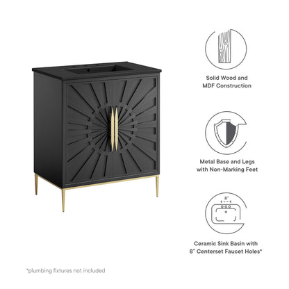 Awaken 30" Bathroom Vanity by Furniture For America