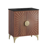 Ridge 30" Bathroom Vanity in Black Walnut