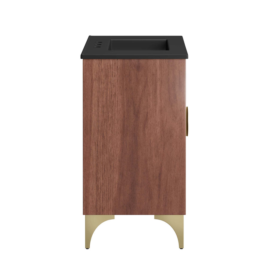 Ridge 30" Bathroom Vanity in Black Walnut