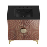 Ridge 30" Bathroom Vanity in Black Walnut