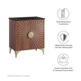 Ridge 30" Bathroom Vanity in Black Walnut