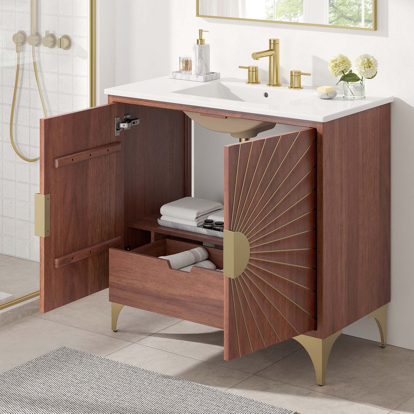 Daylight 36" Bathroom Vanity by Furniture For America
