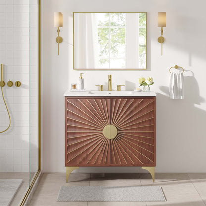 Daylight 36" Bathroom Vanity by Furniture For America