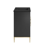 Briar 36" Bathroom Vanity in Black Black