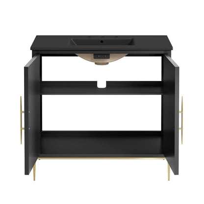 Awaken 36" Bathroom Vanity by Furniture For America