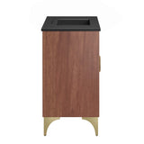 Ridge 36" Bathroom Vanity in Black Walnut
