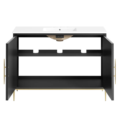 Awaken 48" Bathroom Vanity by Furniture For America