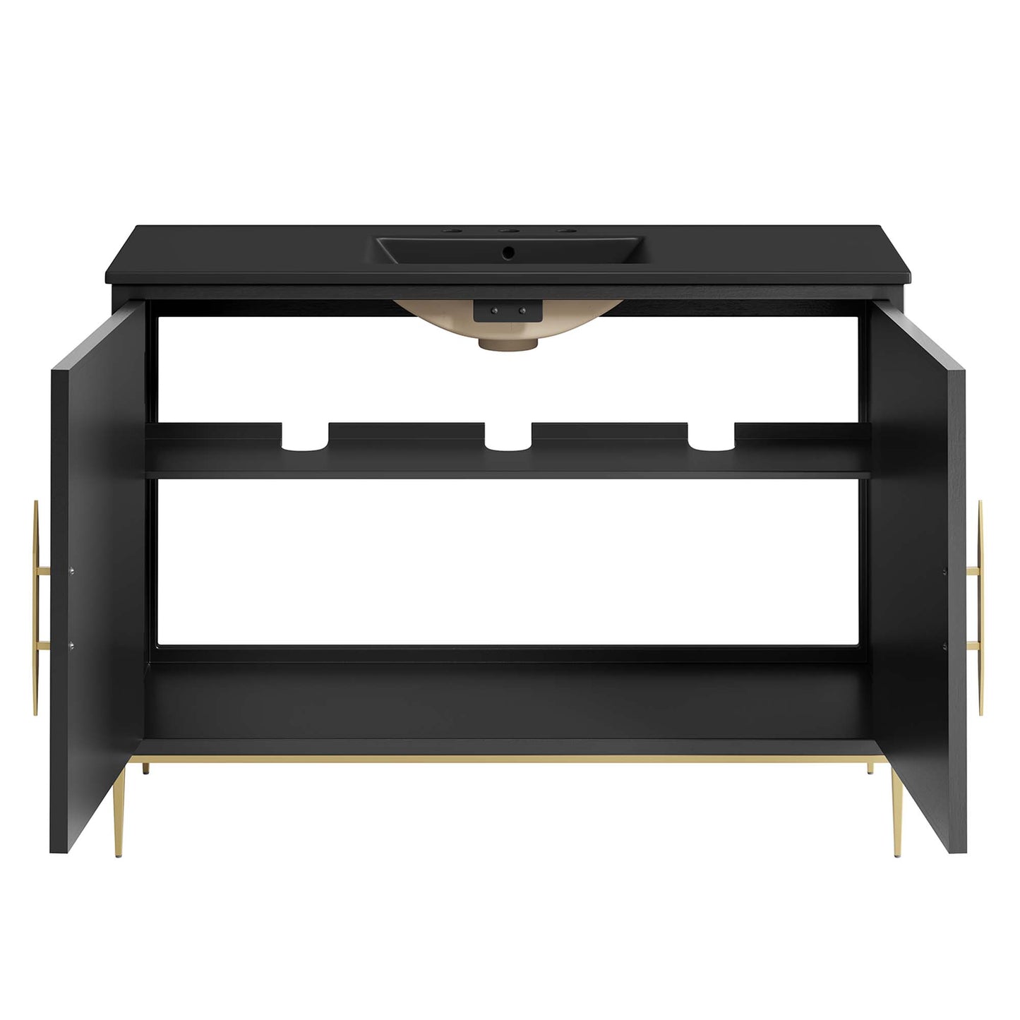 Awaken 48" Bathroom Vanity by Furniture For America