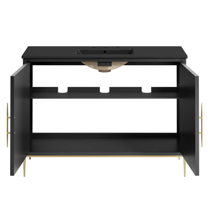 Awaken 48" Bathroom Vanity by Furniture For America