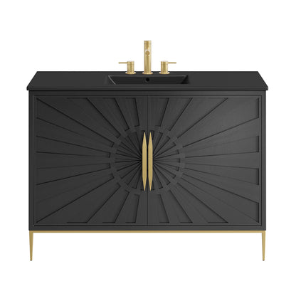 Awaken 48" Bathroom Vanity by Furniture For America