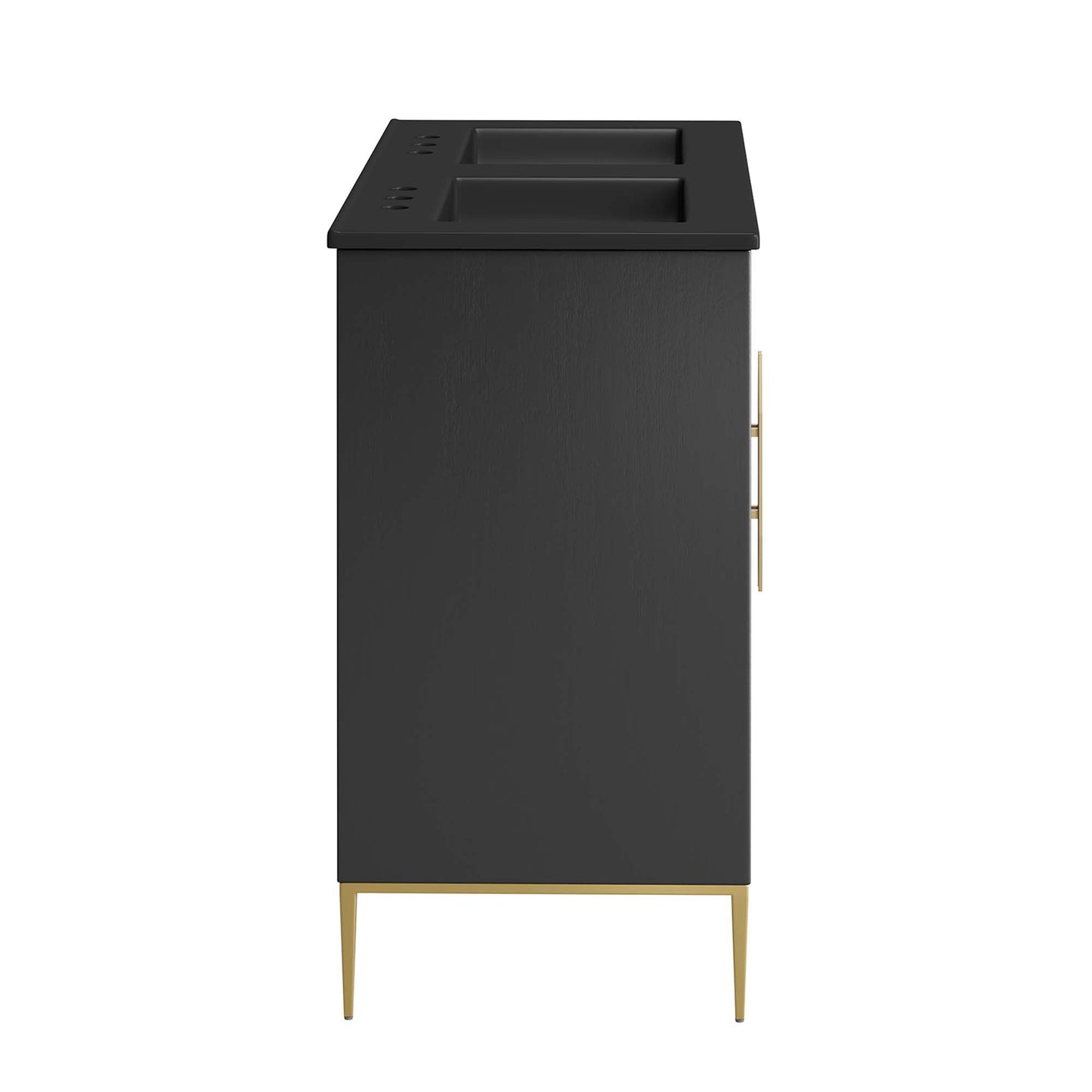 Awaken 48" Double Sink Bathroom Vanity by Furniture For America