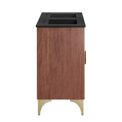 Daylight 48" Double Sink Bathroom Vanity by Furniture For America
