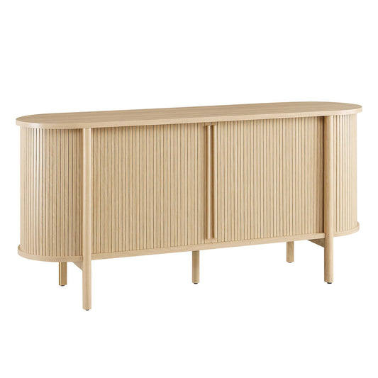 Cadence 63" Curved Sideboard by Furniture For America